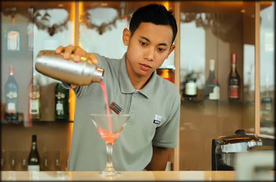 Biz Hotel Batam Nagoya Buitenkant foto